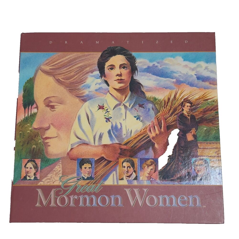 Vintage Great Mormon Women Dramatized Audio Cassette 12 Tapes Living Scriptures